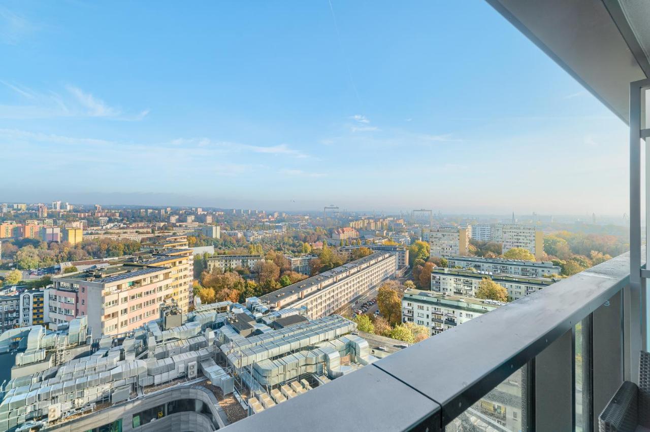 Apartament Hanza Tower 1412 Szczecin Buitenkant foto